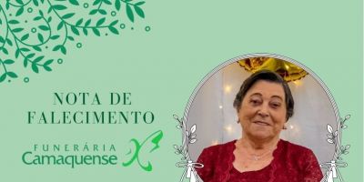 OBITUÁRIO: Nota de Falecimento de Nilza Luiza Vargas Sampaio, de 90 anos