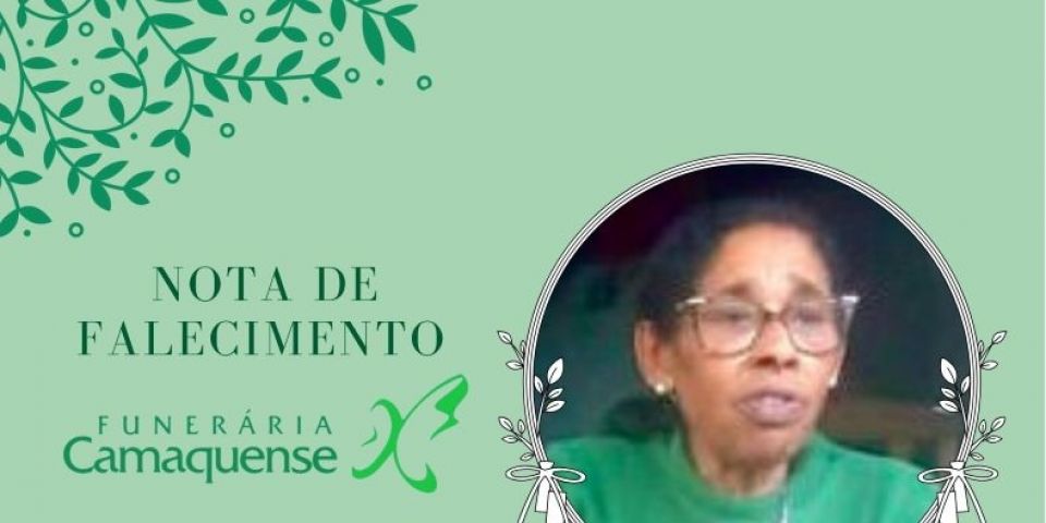 OBITUÁRIO: Nota de Falecimento de Maria Conceição da Silva, "Neca", de 66 anos