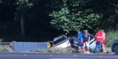 Camaquense de 64 anos morre em grave acidente na BR-386, em Montenegro