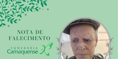 OBITUÁRIO: Nota de Falecimento de Leonel Garcia Chagas com 90 anos