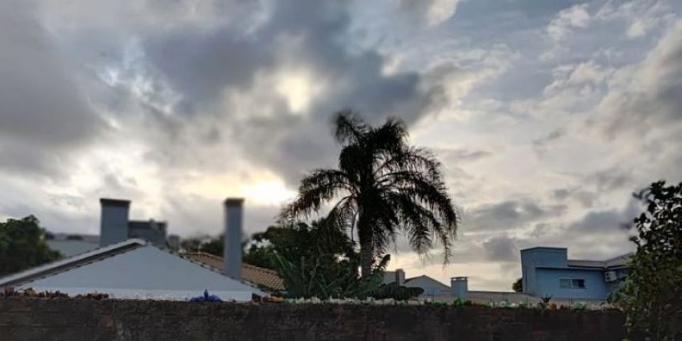 Com possibilidade de chuva, terça-feira (17) será nublada em Camaquã