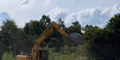 Obras para construção de Centro Comunitário são iniciadas no bairro São Francisco, em Dom Feliciano