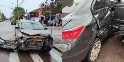 Dois acidentes de trânsito são registrados no centro de Camaquã