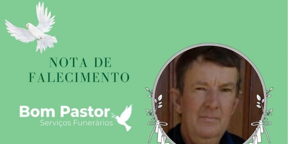 OBITUÁRIO: Nota de Falecimento de Elto José Nickel, de 59 anos