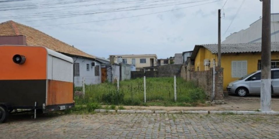 Terreno público na Rua Júlio de Castilhos vai a leilão em abril em Camaquã