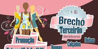 Alunos do Sete de Setembro realizam Brechó Beneficente em Camaquã neste sábado