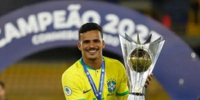 Lateral Kaiki é convocado para amistosos da seleção brasileira