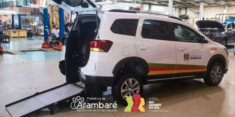 Arambaré recebe veículo adaptado do programa RS Sem Barreiras para ampliar atendimento inclusivo