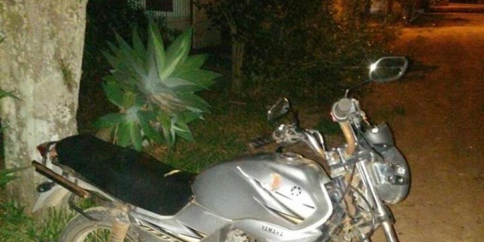 Moto furtada é localizada em São Lourenço do Sul