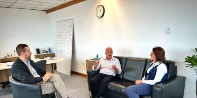 Fábia Richter se reúne com diretor da Fetransul e critica modelo pedágios proposto para Região Sul