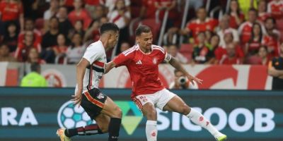 Inter sai na frente, mas cede empate ao São Paulo pelo Brasileirão