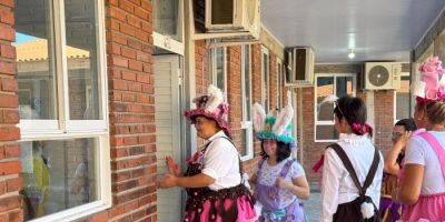 Secretaria da Educação realiza ações de Páscoa nas escolas em Arambaré