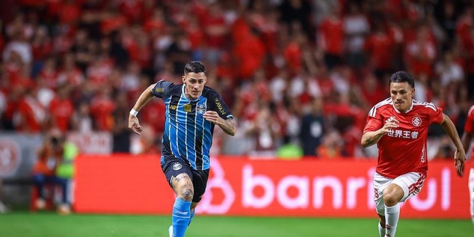 Gre-Nal 452: em jogo morno, Inter e Grêmio empatam em 0 a 0 pelo Brasileirão