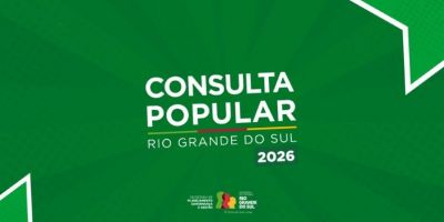 Governo do RS abre prazo para envio de propostas para a Consulta Popular 2026/2027 na segunda-feira (13)
