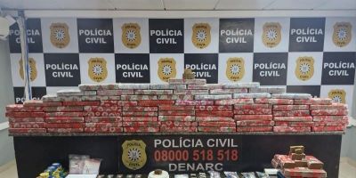Polícia Civil apreende 50 kg de maconha em Porto Alegre