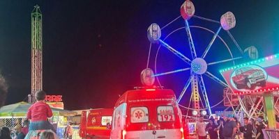 Análise preliminar do IGP aponta que brinquedo que se rompeu em Guaíba tinha estrutura precária