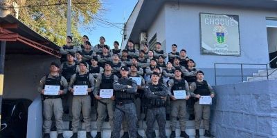 Brigada Militar forma 52ª turma do Estágio Básico em Força Tática