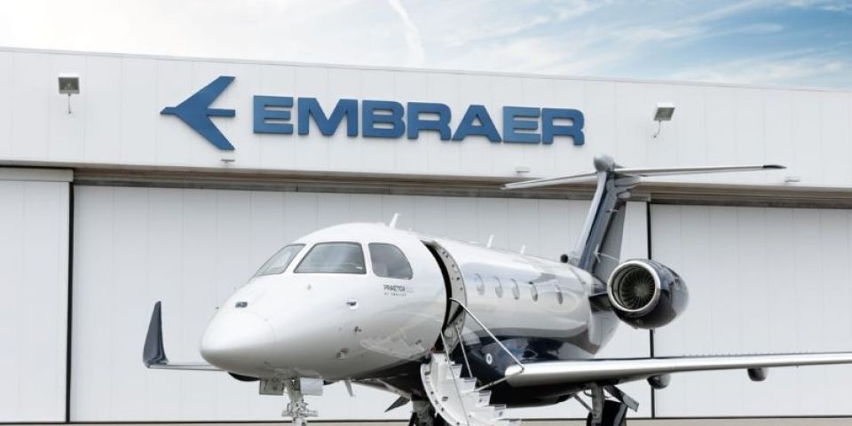 Embraer registra aumento de 22% em pedidos no primeiro trimestre