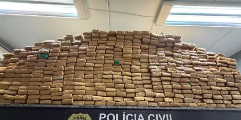 Mais de 316 kg de maconha são apreendidos em município gaúcho