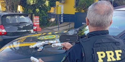 Dois homens são presos transportando skunk e haxixe na BR-290, em Eldorado do Sul