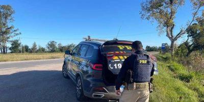 PRF prende foragido por latrocínio na BR-116, em Pelotas