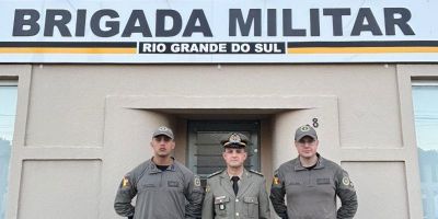 Capitão Michels Almeida reforça efetivo da Brigada Militar em São Lourenço do Sul