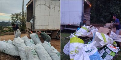 Serviço de coleta seletiva mantém cronograma no interior de Camaquã