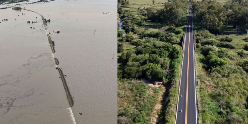 Daer executa obras de reconstrução da malha rodoviária gaúcha com investimento de R$ 3,1 bilhões