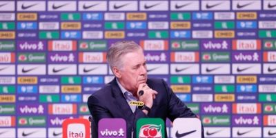 CBF anuncia ampliação de contrato com técnico Carlo Ancelotti