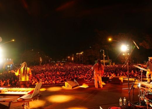 Shows gratuitos reúnem mais de 130 mil pessoas na Redenção, em Porto Alegre