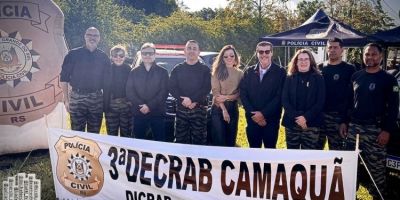 Polícia Civil marca presença na ExpoCamaquã 2026 com participação em momentos importantes