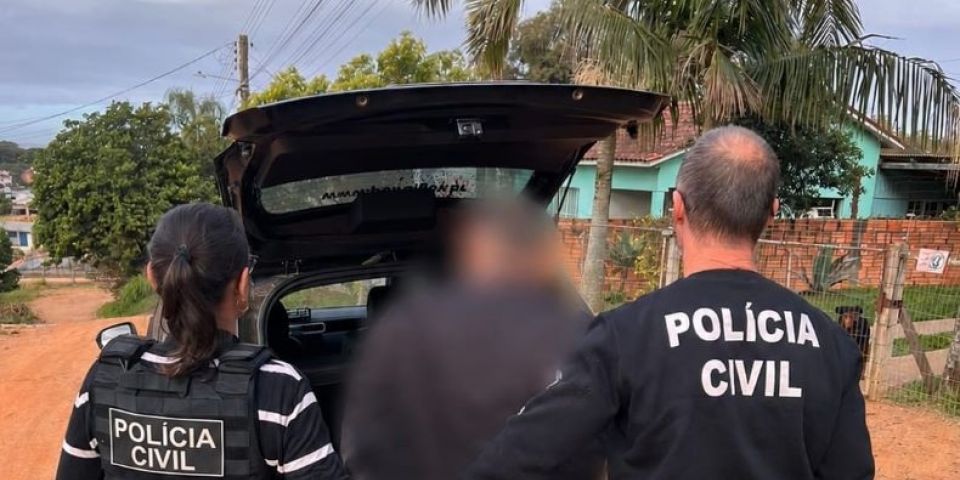 Homem investigado por estupro e violência contra mulher é preso em Camaquã