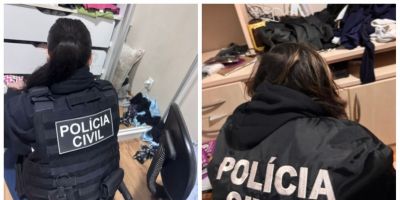Casal que se passava por policiais para extorquir vítimas é preso em Porto Alegre