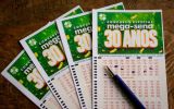 Confira quais foram as dezenas sorteadas na Mega-Sena 30 anos