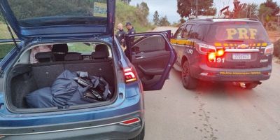VÍDEO: veículo com skunk é interceptado na BR-116 em Barra do Ribeiro após 30 km de perseguição