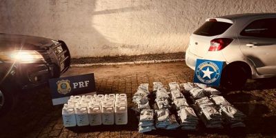 Agrotóxicos contrabandeados do Uruguai são apreendidos na BR-116