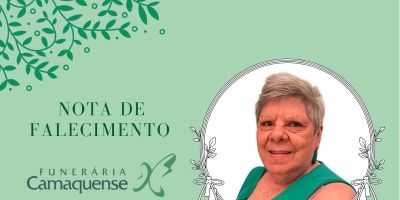 OBITUÁRIO: Nota de Falecimento de Maria Sarita Camargo Schuch com 85 anos