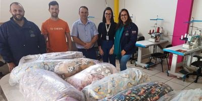 Projeto distribui mantas para famílias em vulnerabilidade social em Dom Feliciano