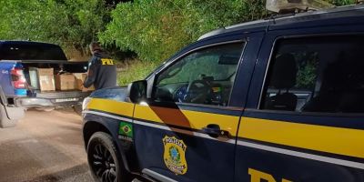 Casal transportando acessórios de uso restrito para armas é preso em Pantano Grande