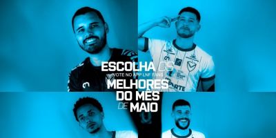 Jogadores e treinador do Vélez Camaquã concorrem aos melhores de maio da LNF Silver