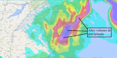 Previsão indica possibilidade de chuva forte neste feriado