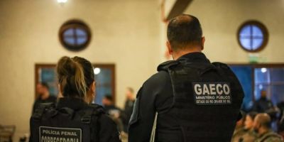 MPRS cumpre 30 mandados de prisão contra facção da Fronteira Oeste do RS envolvida em corrupção e outros crimes
