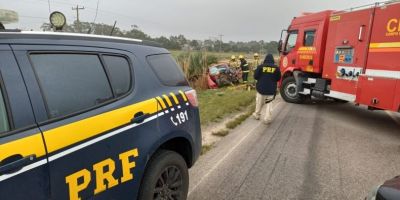 Canguçuense de 41 anos morre em colisão frontal entre carro e caminhão na BR-471 em Santa Vitória do Palmar