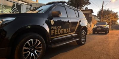 PF cumpre mandados em Arambaré e outros três municípios contra esquema internacional de tráfico de drogas