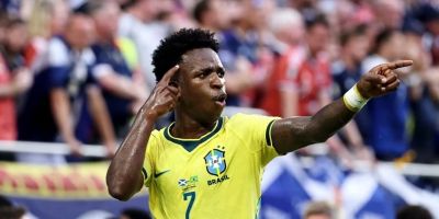 Vini Jr. brilha de novo e Brasil bate a Escócia por 3 a 0 pela Copa do Mundo 2026