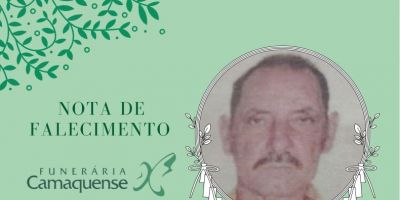 OBITUÁRIO: Nota de Falecimento de José Alvaro Kryger, "Zé", de 68 anos