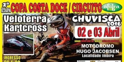 Acontece no próximo final de semana o Circuito de Veloterra Kartcross em Chuvisca