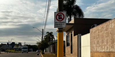 Prefeitura de Camaquã altera regras de estacionamento em rua da Prainha