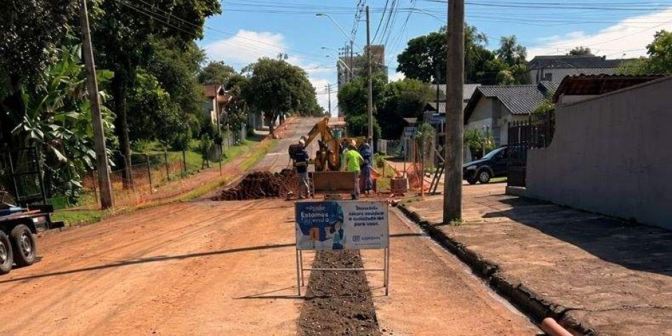 Corsan amplia obras de água e esgoto em oito municípios das regiões Sul e Costa Doce