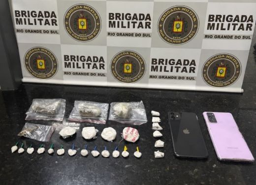 Força Tática prende homem por tráfico de drogas em Camaquã